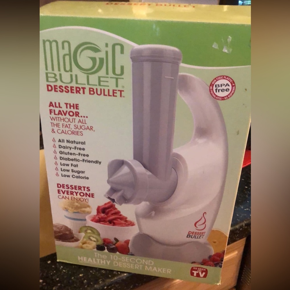 Magic Bullet dessert bullet healthy ice cream machine